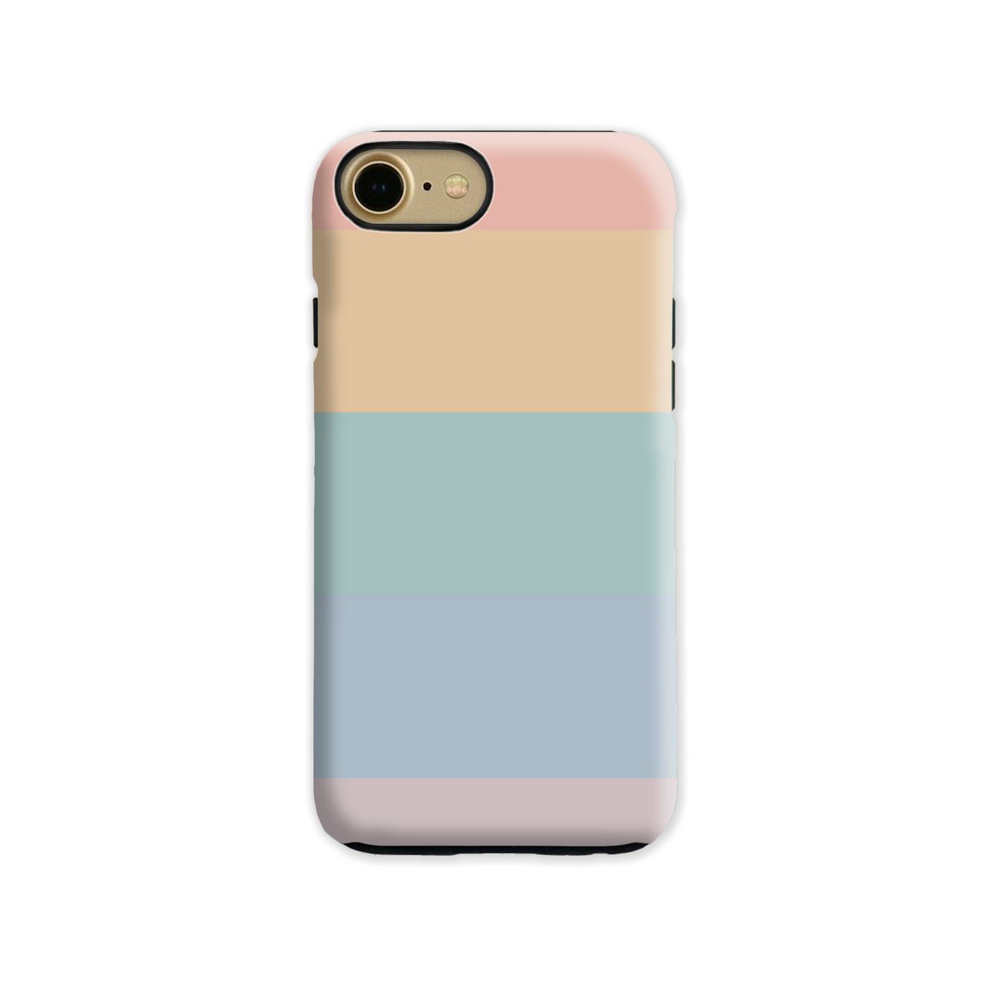 Pastel Rainbow Stripe Tough Phone Case