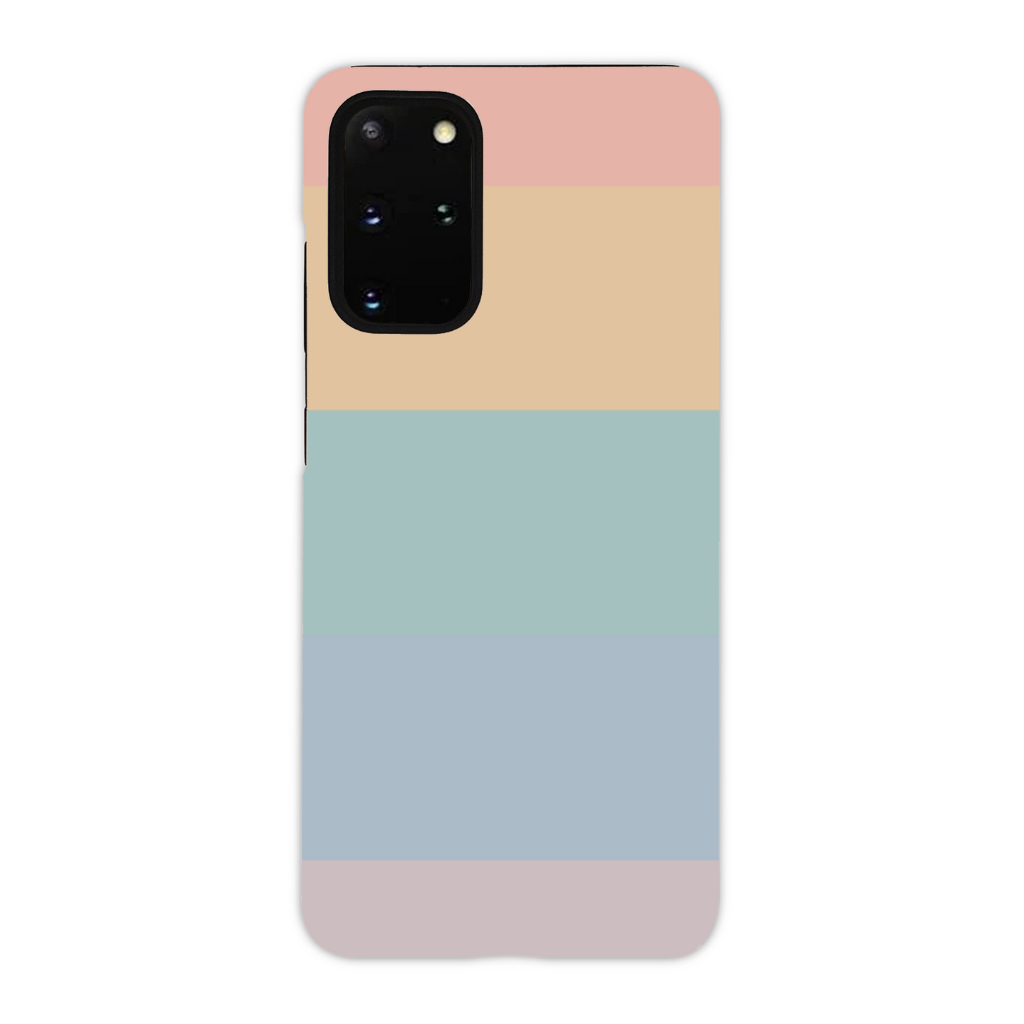 Pastel Rainbow Stripe Tough Phone Case