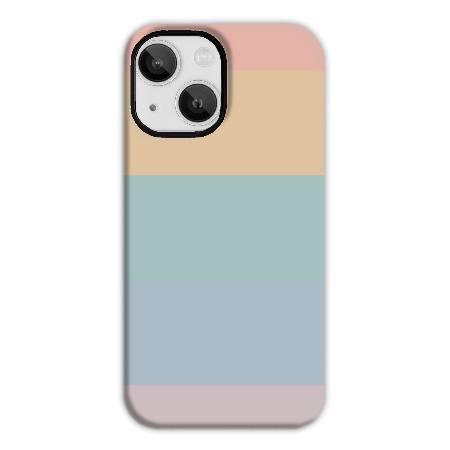 Pastel Rainbow Stripe Tough Phone Case