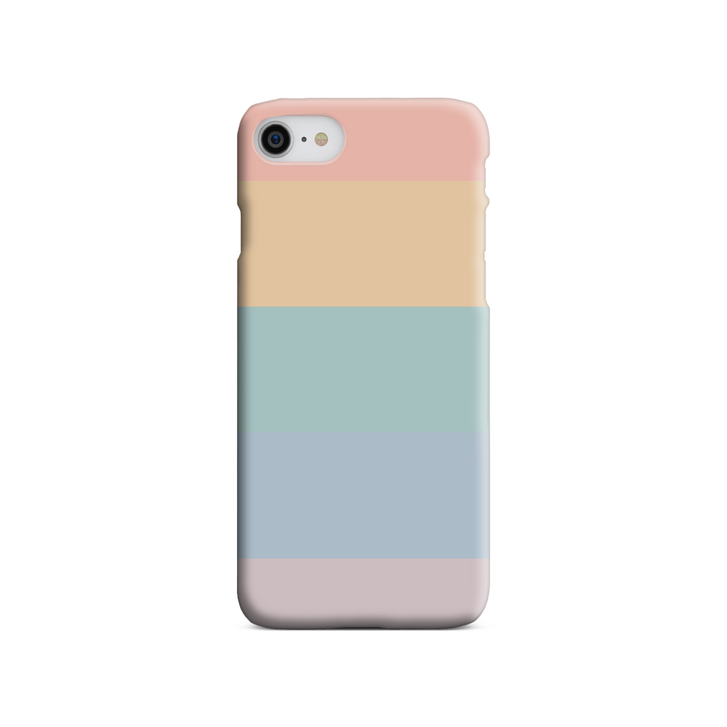 Pastel Rainbow Stripe Tough Phone Case