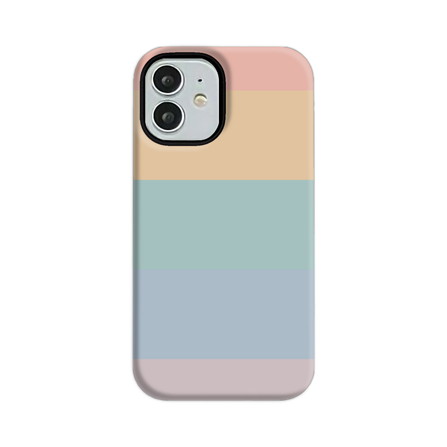 Pastel Rainbow Stripe Tough Phone Case