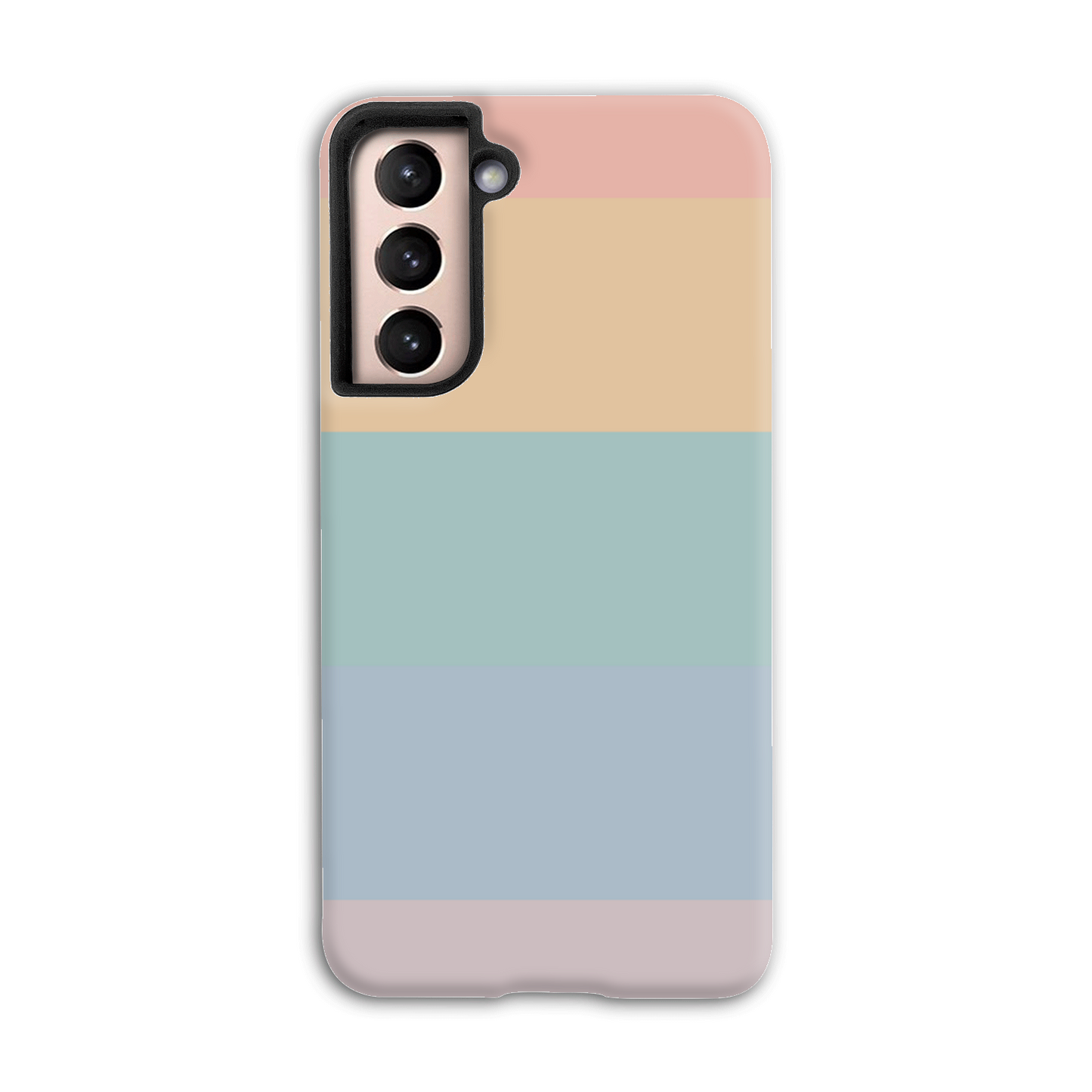 Pastel Rainbow Stripe Tough Phone Case