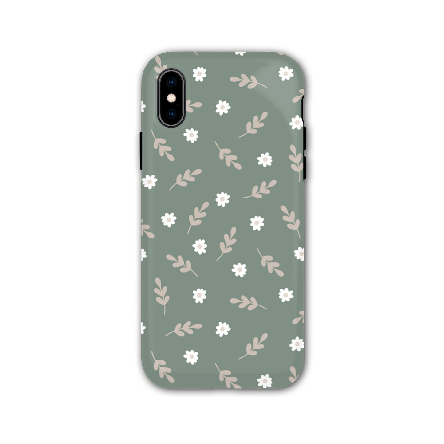 Olive Leaf Tough Phone Case
