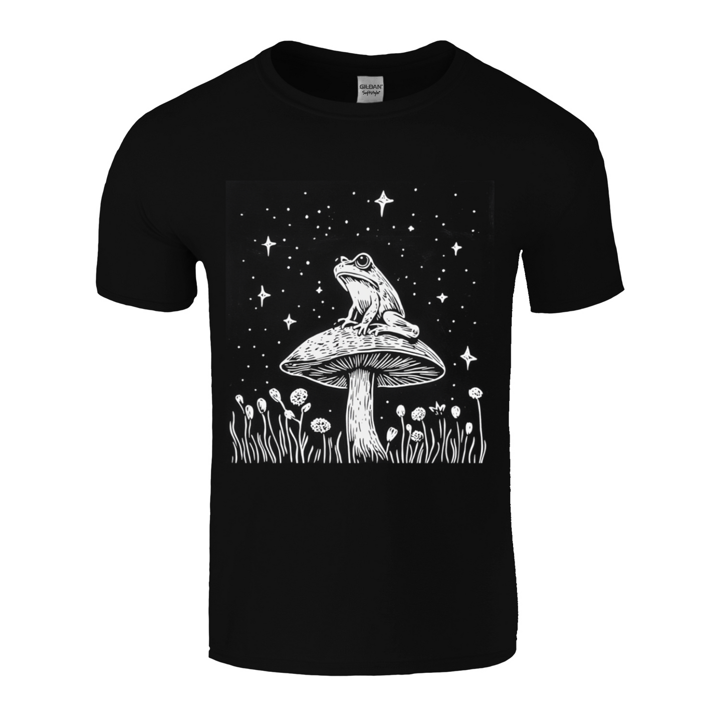 Starstuck Frog Black T-shirt