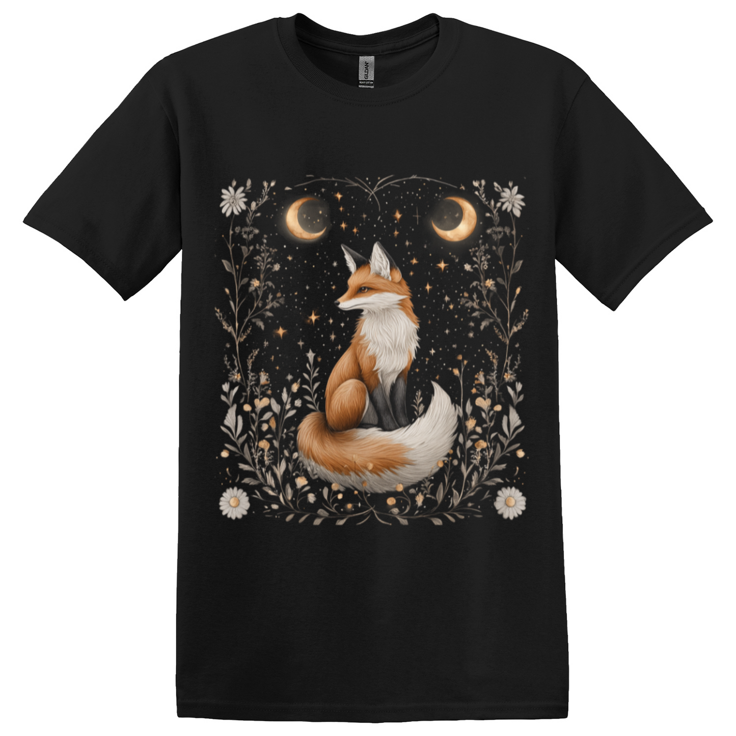 Fox Black Ladies T-shirt