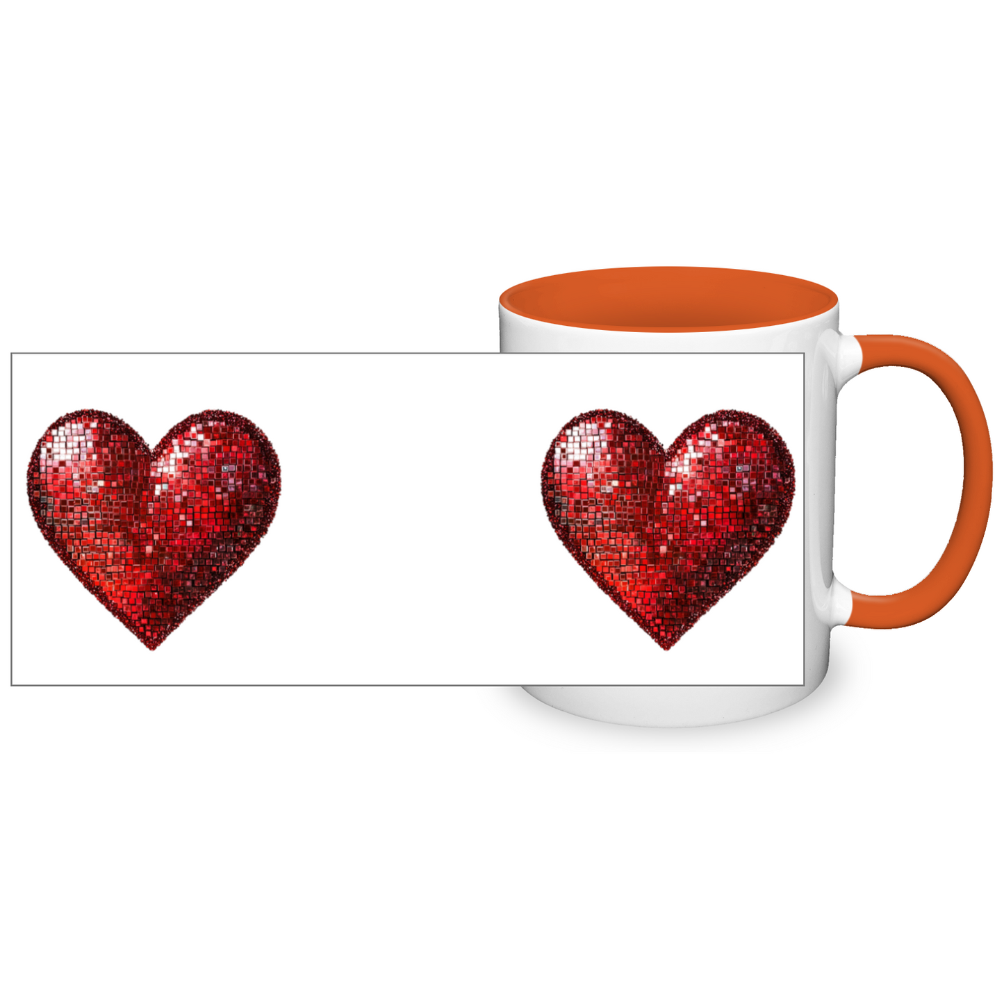 Red Heart 11oz Mug