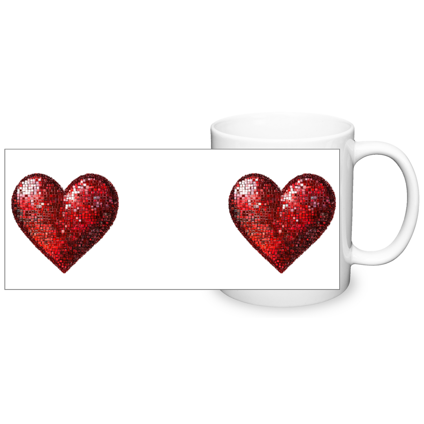 Red Heart 11oz Mug