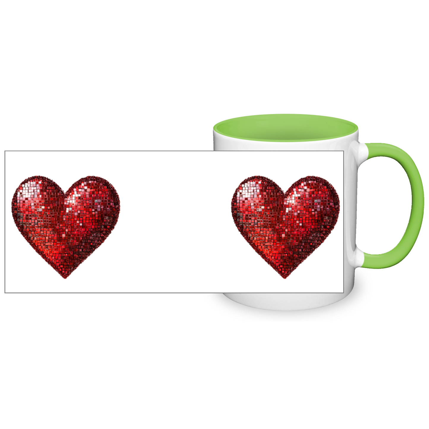 Red Heart 11oz Mug