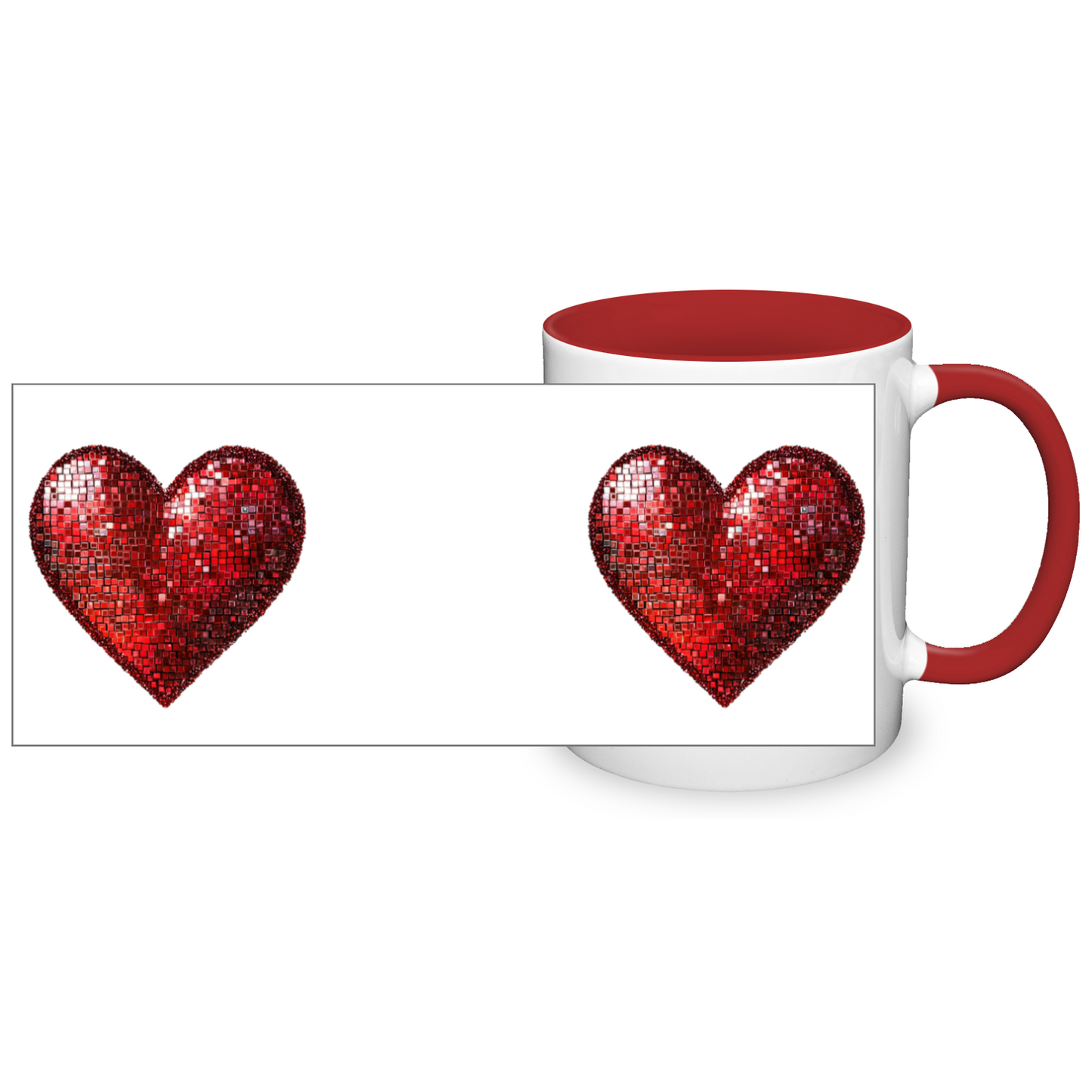 Red Heart 11oz Mug