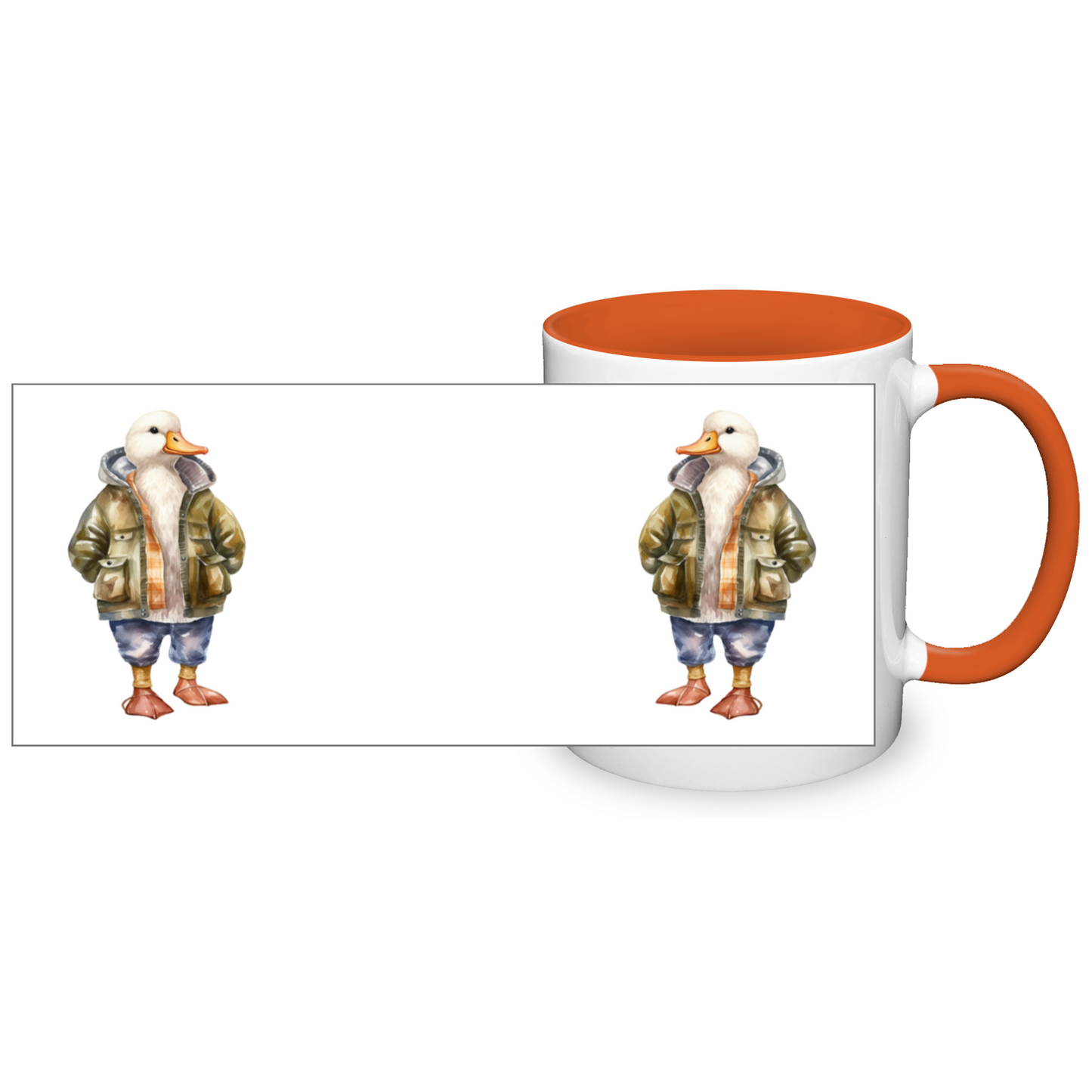 Dressed Up Duck 11oz Mug