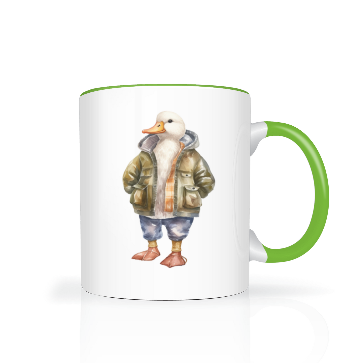 Dressed Up Duck 11oz Mug