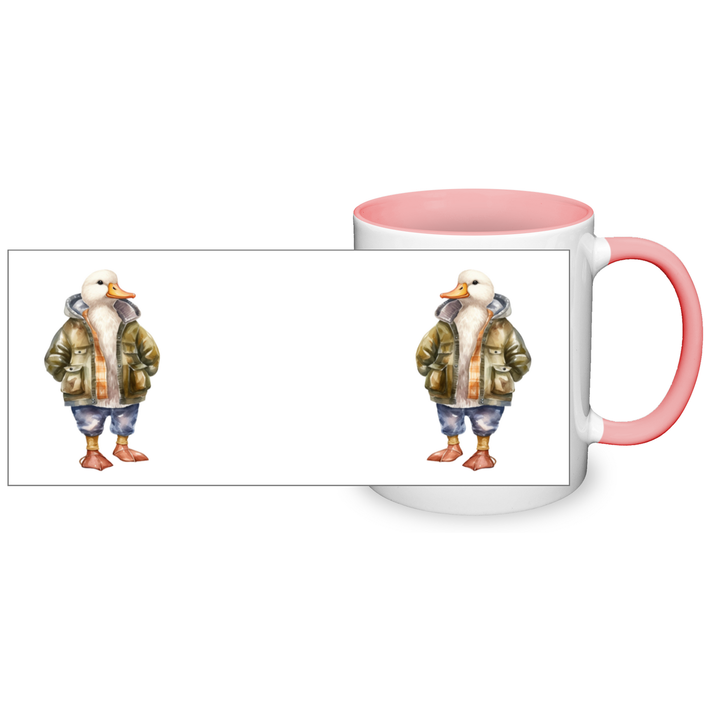 Dressed Up Duck 11oz Mug