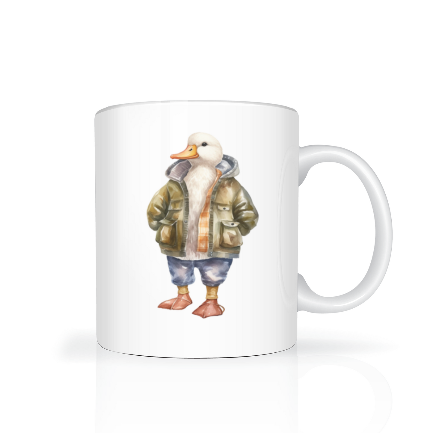 Dressed Up Duck 11oz Mug