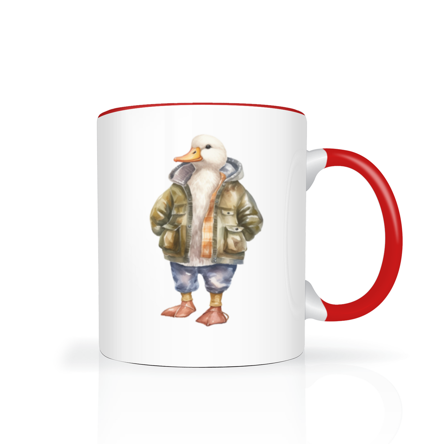 Dressed Up Duck 11oz Mug