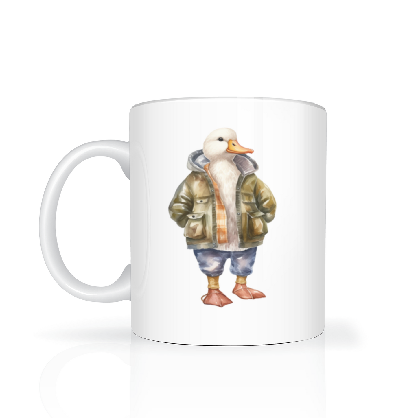 Dressed Up Duck 11oz Mug