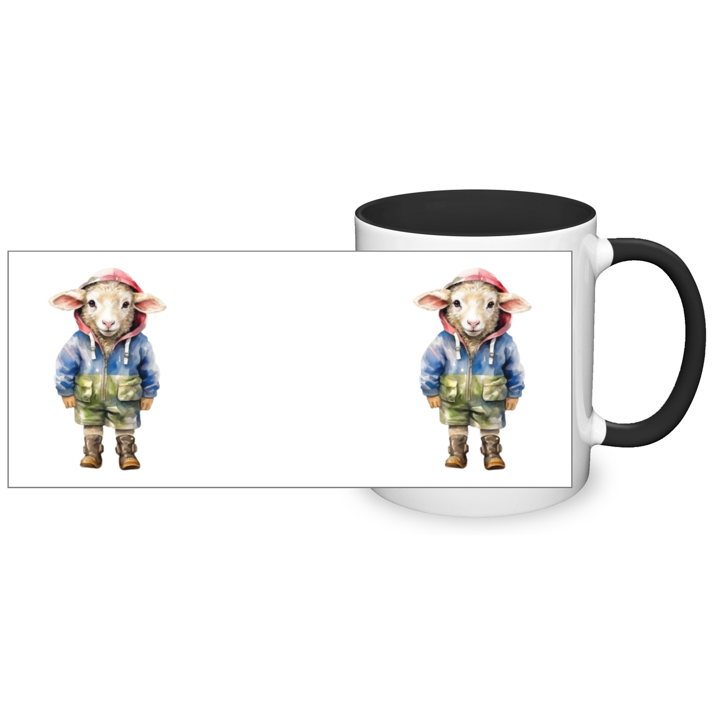 Dressed Up Lamb 11oz Mug
