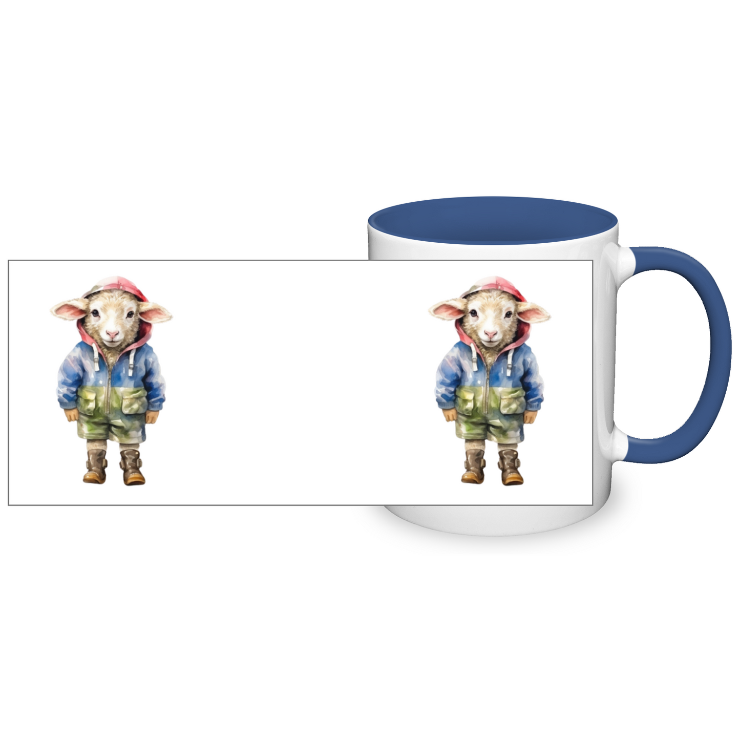 Dressed Up Lamb 11oz Mug