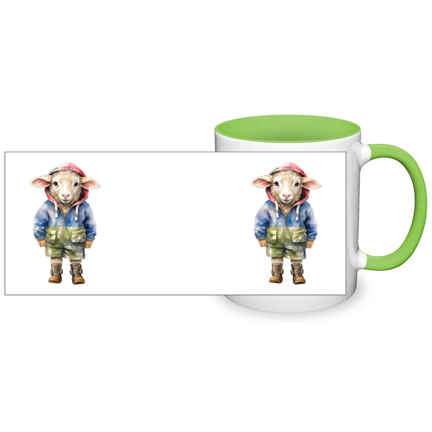Dressed Up Lamb 11oz Mug
