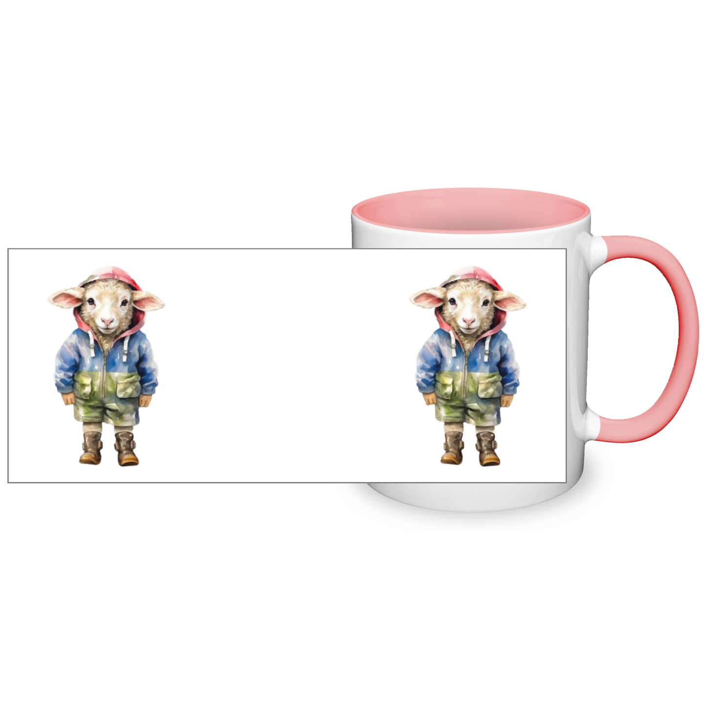 Dressed Up Lamb 11oz Mug