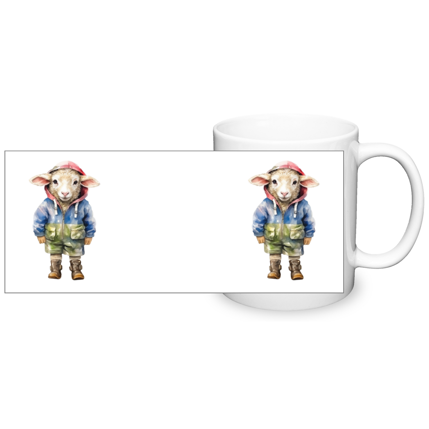Dressed Up Lamb 11oz Mug