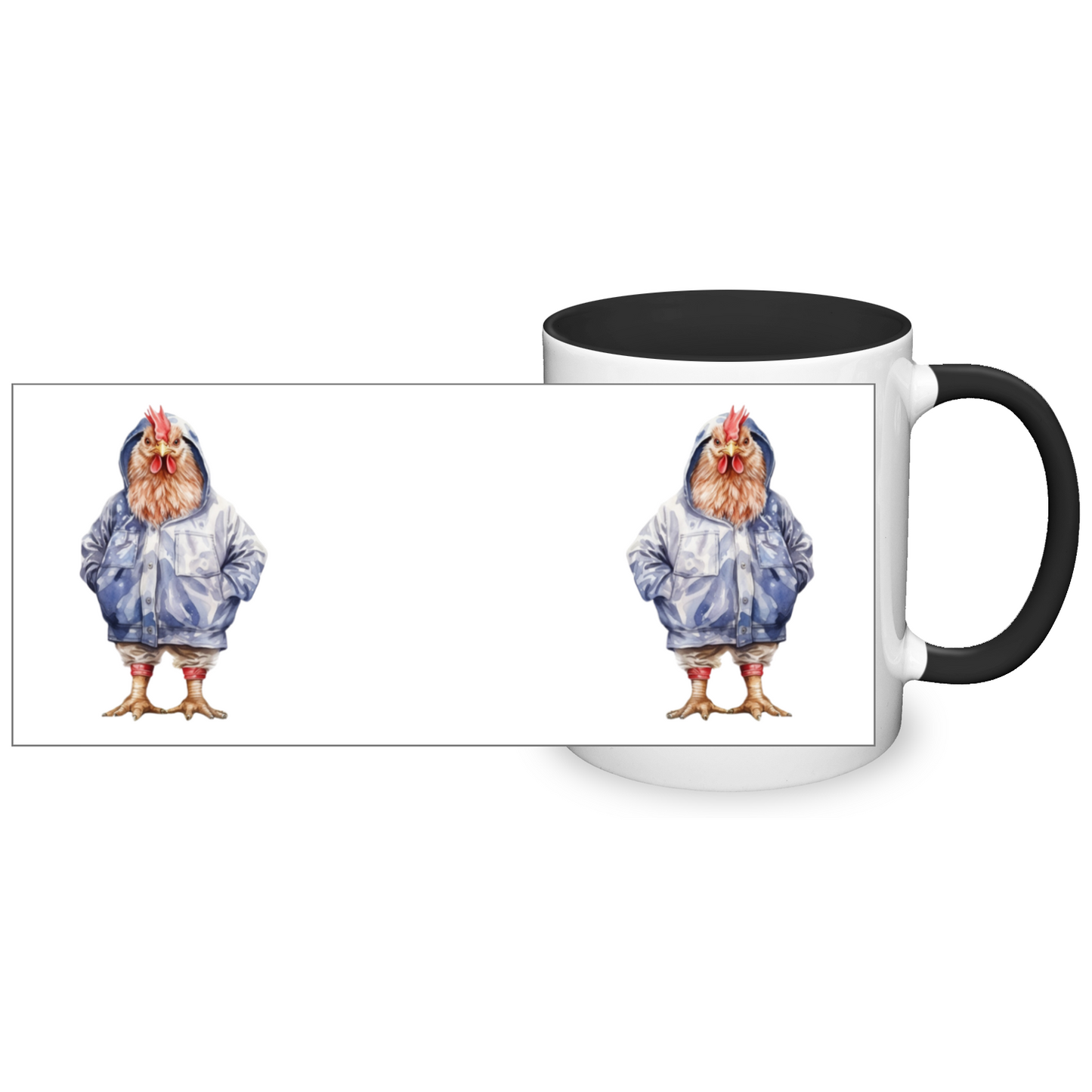 Dressed Up Chicken 11oz Mug