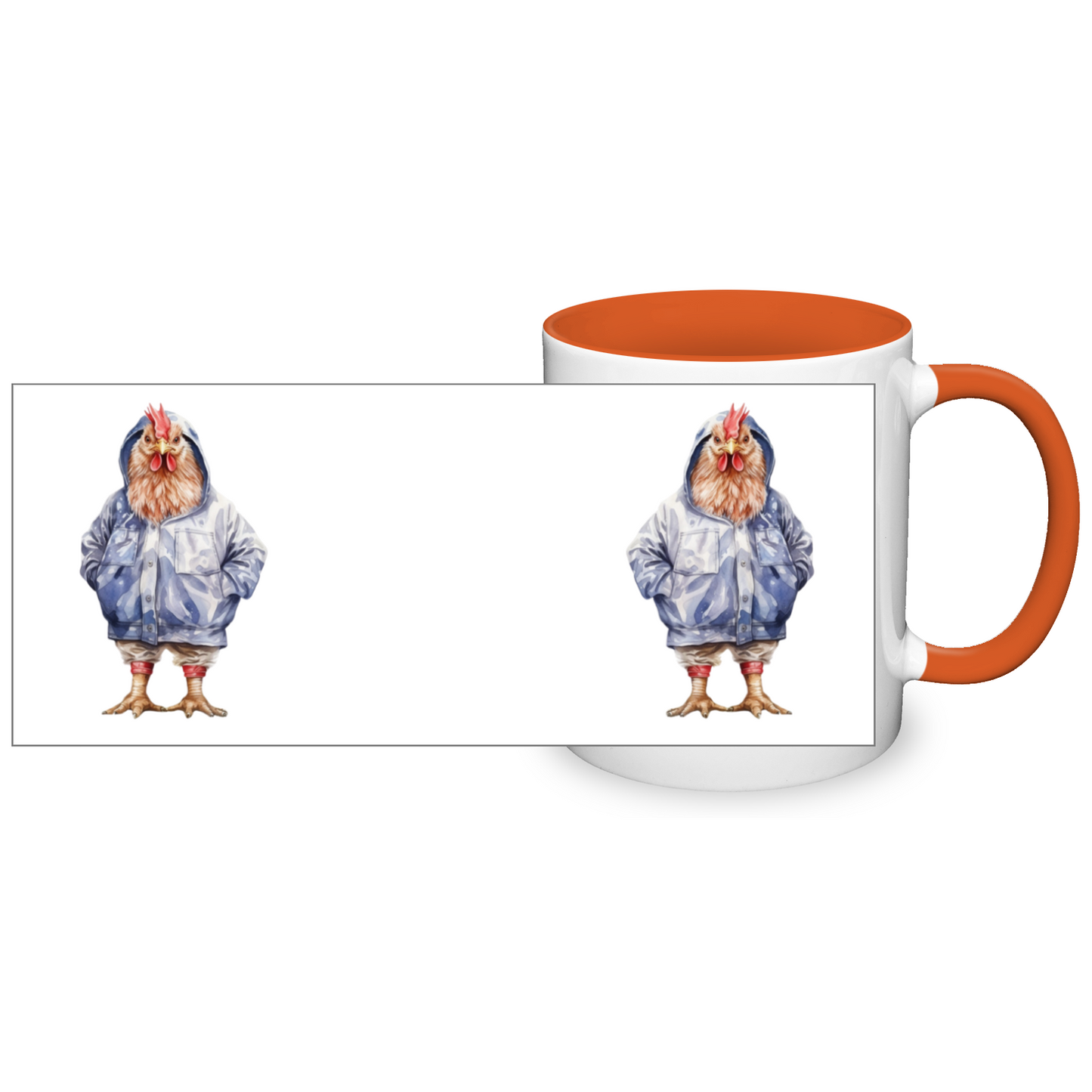 Dressed Up Chicken 11oz Mug