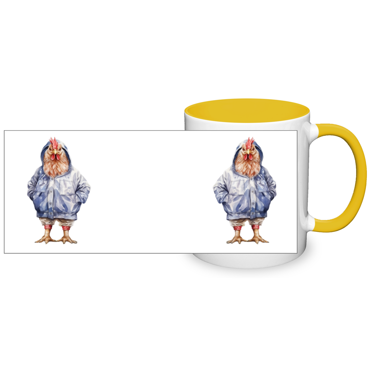 Dressed Up Chicken 11oz Mug