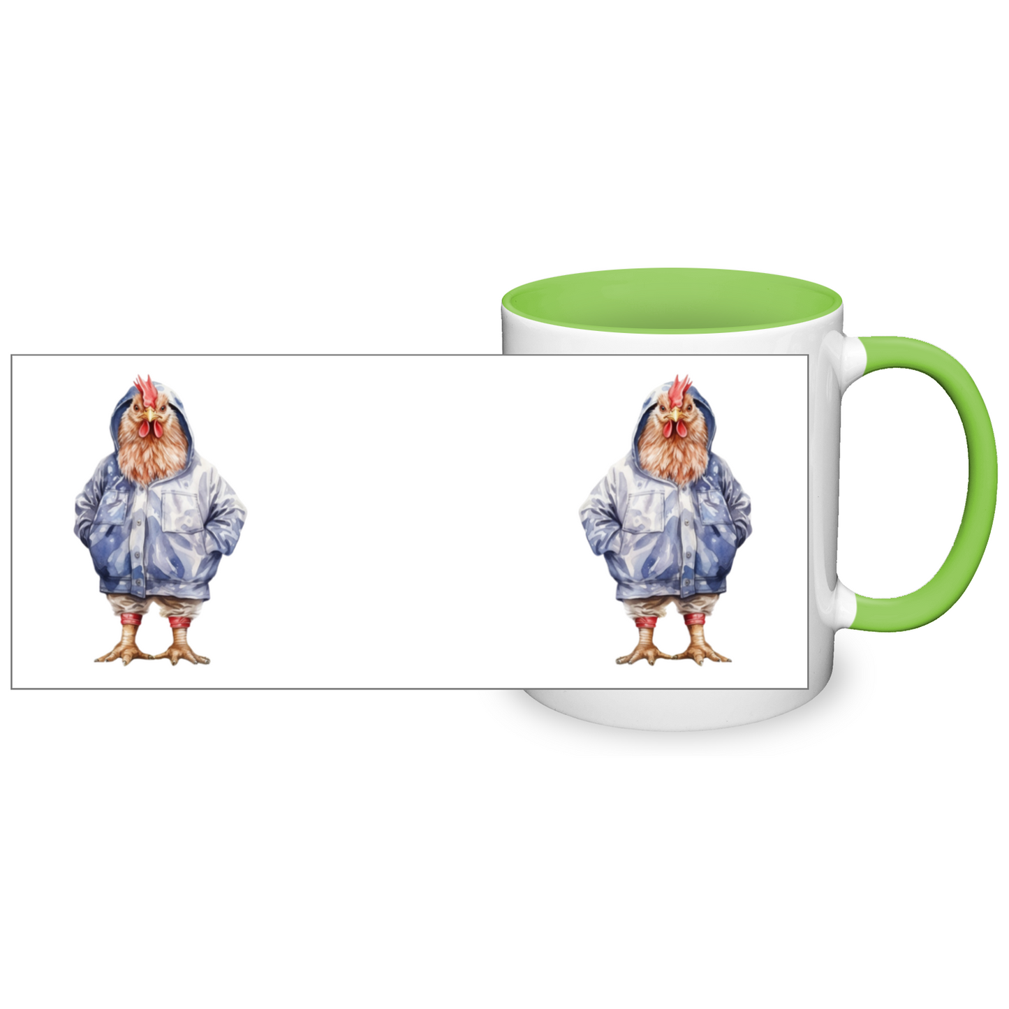 Dressed Up Chicken 11oz Mug