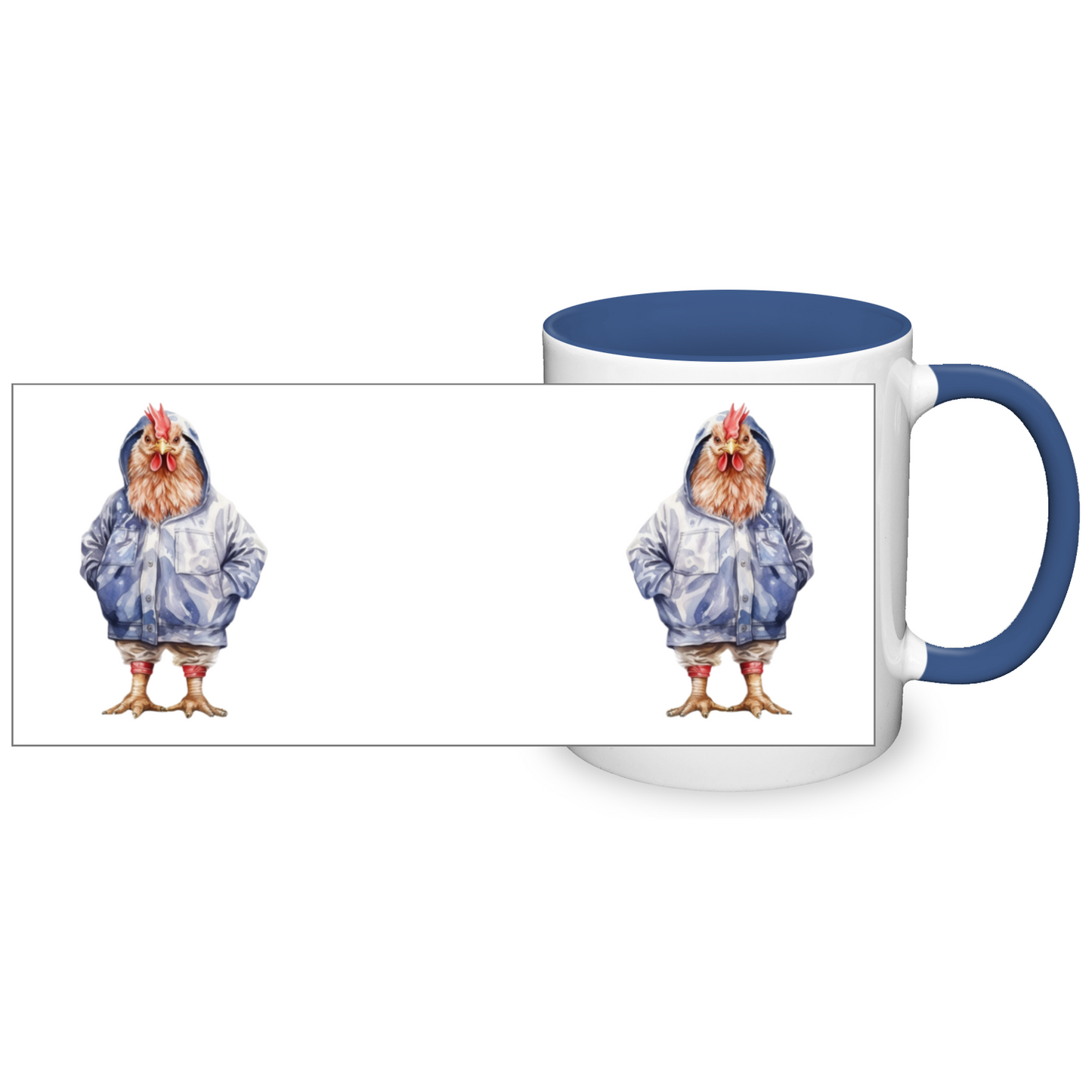 Dressed Up Chicken 11oz Mug