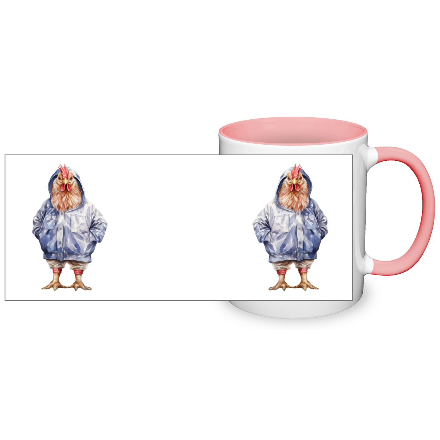 Dressed Up Chicken 11oz Mug