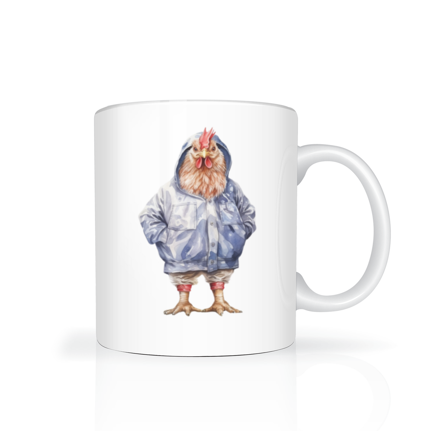 Dressed Up Chicken 11oz Mug