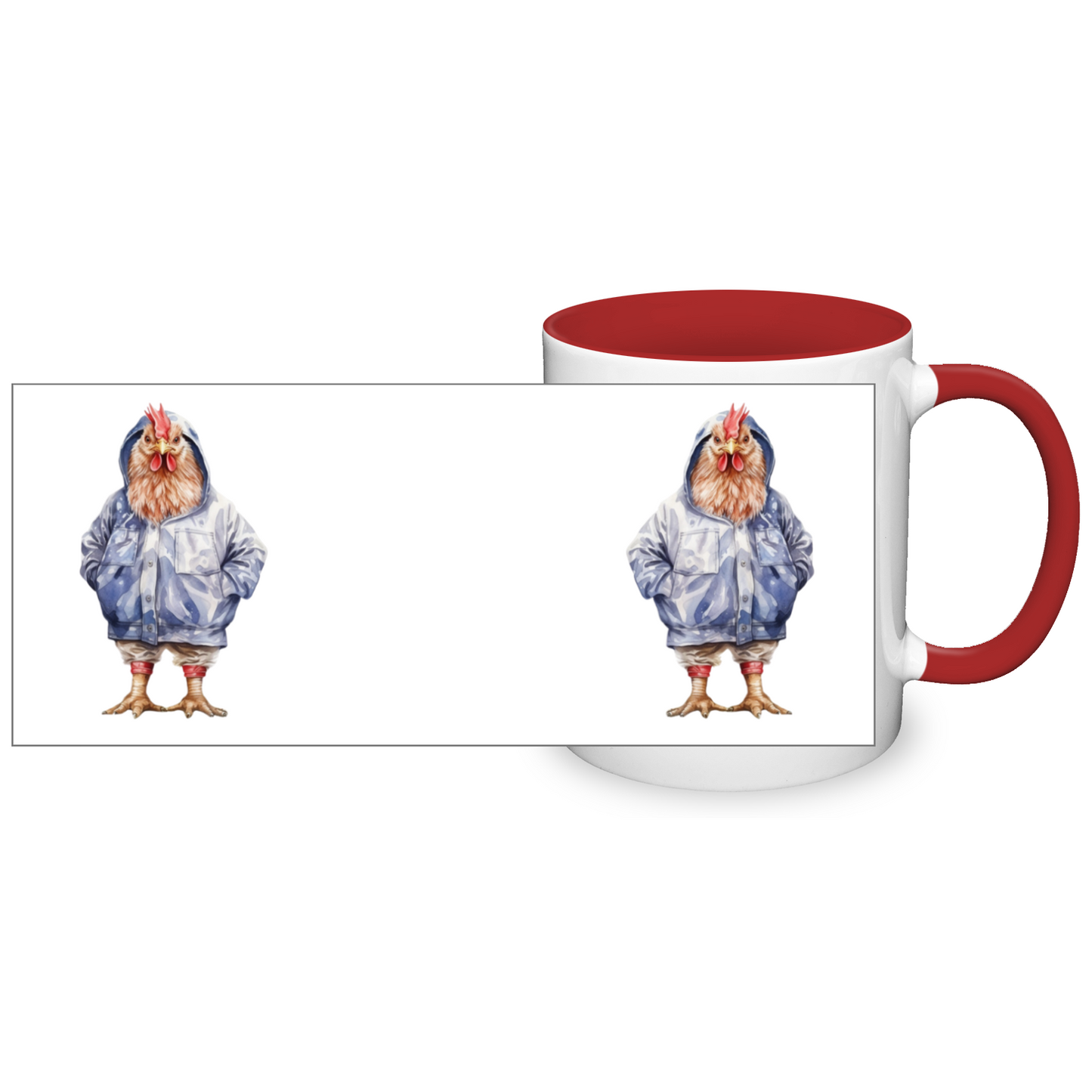 Dressed Up Chicken 11oz Mug
