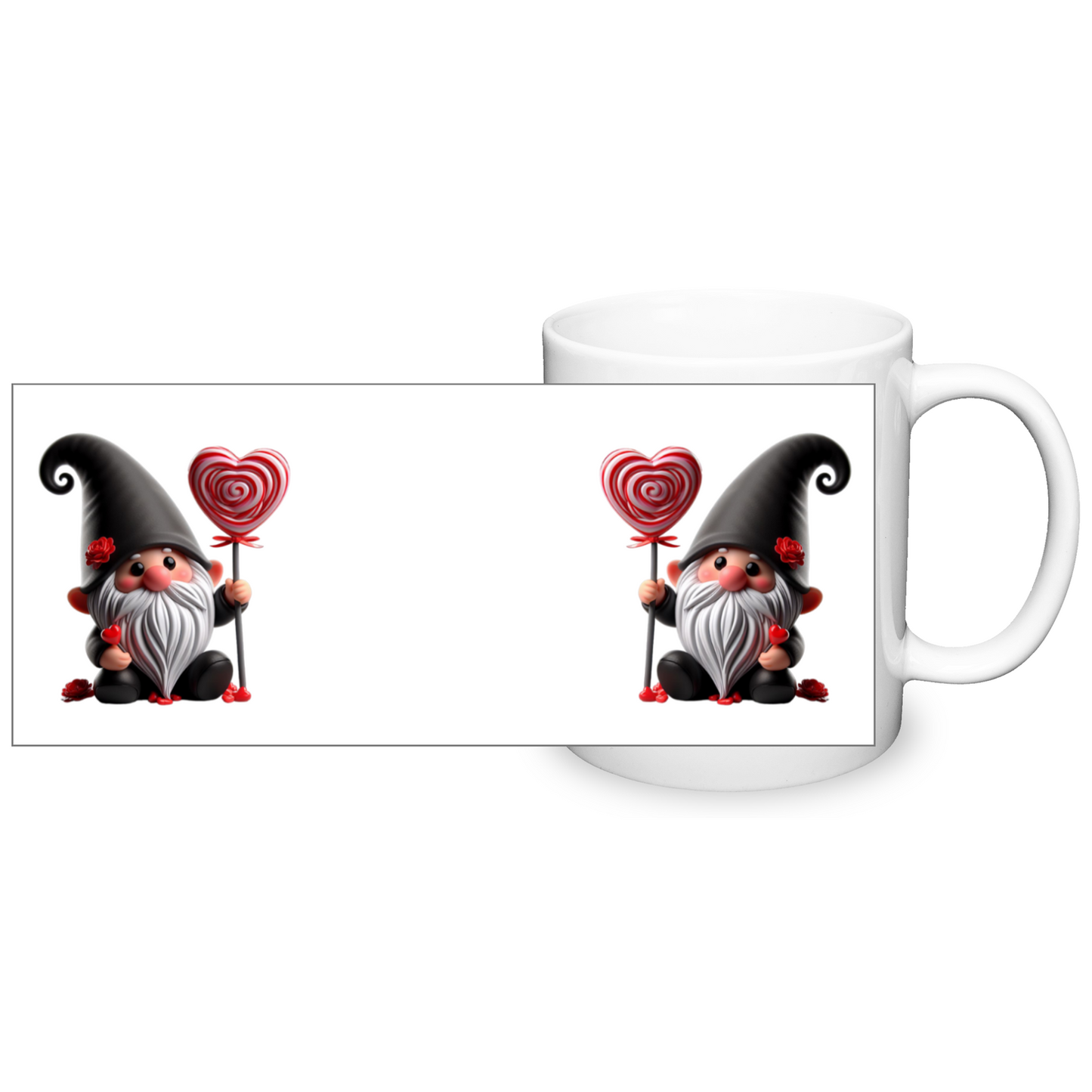 Heart Mono Gonk 11oz Mug