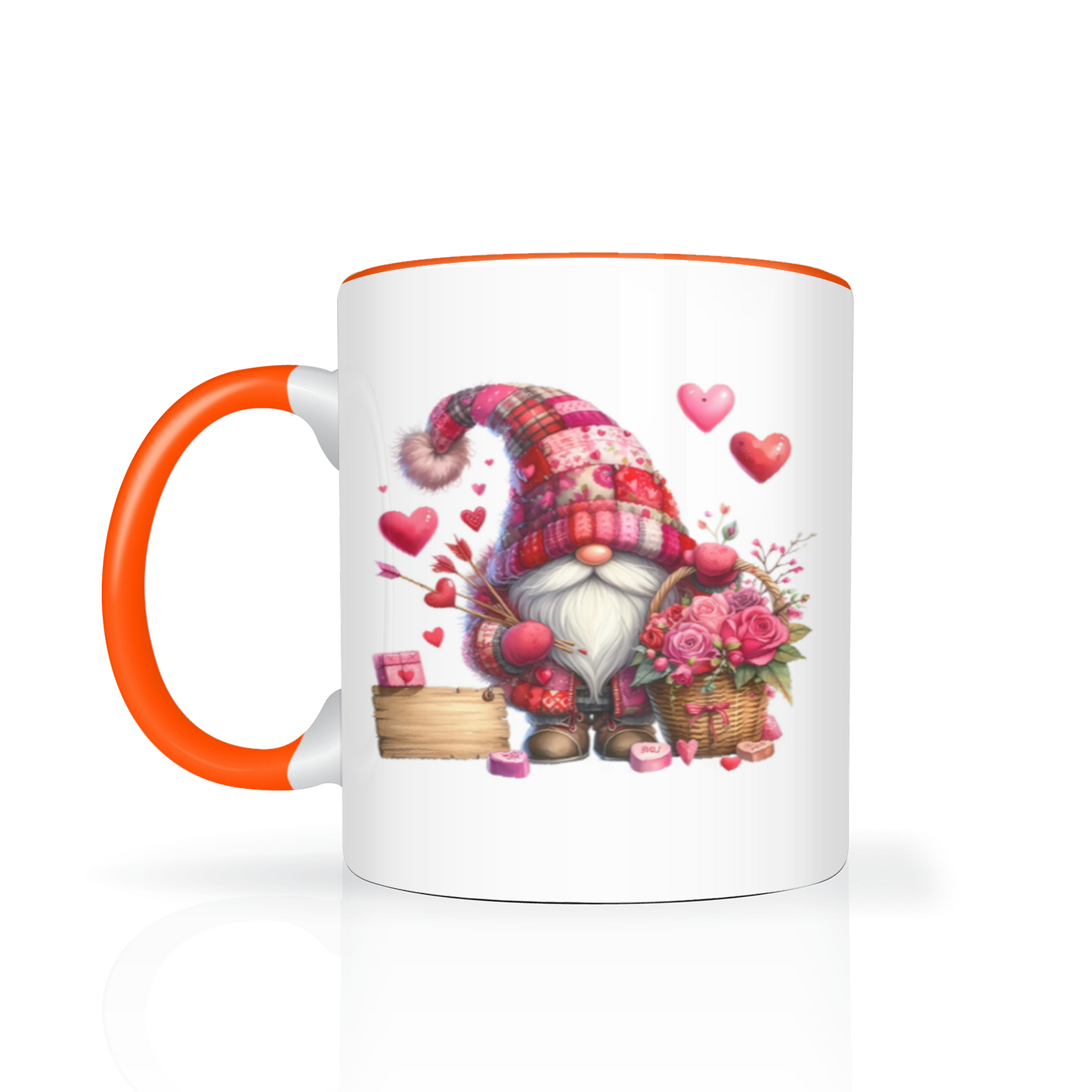 Personalised Valentine's Gonk 11oz Mug