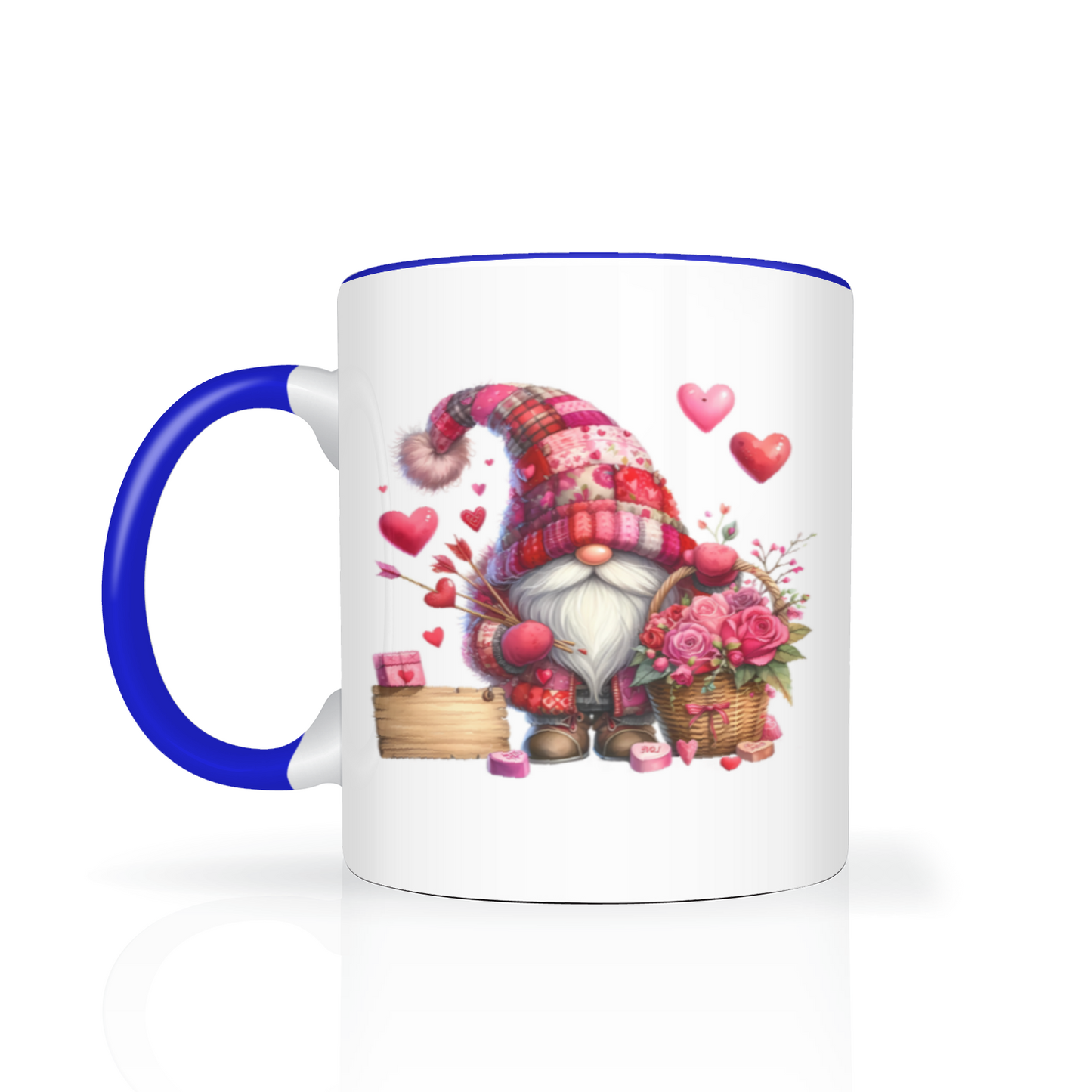 Personalised Valentine's Gonk 11oz Mug
