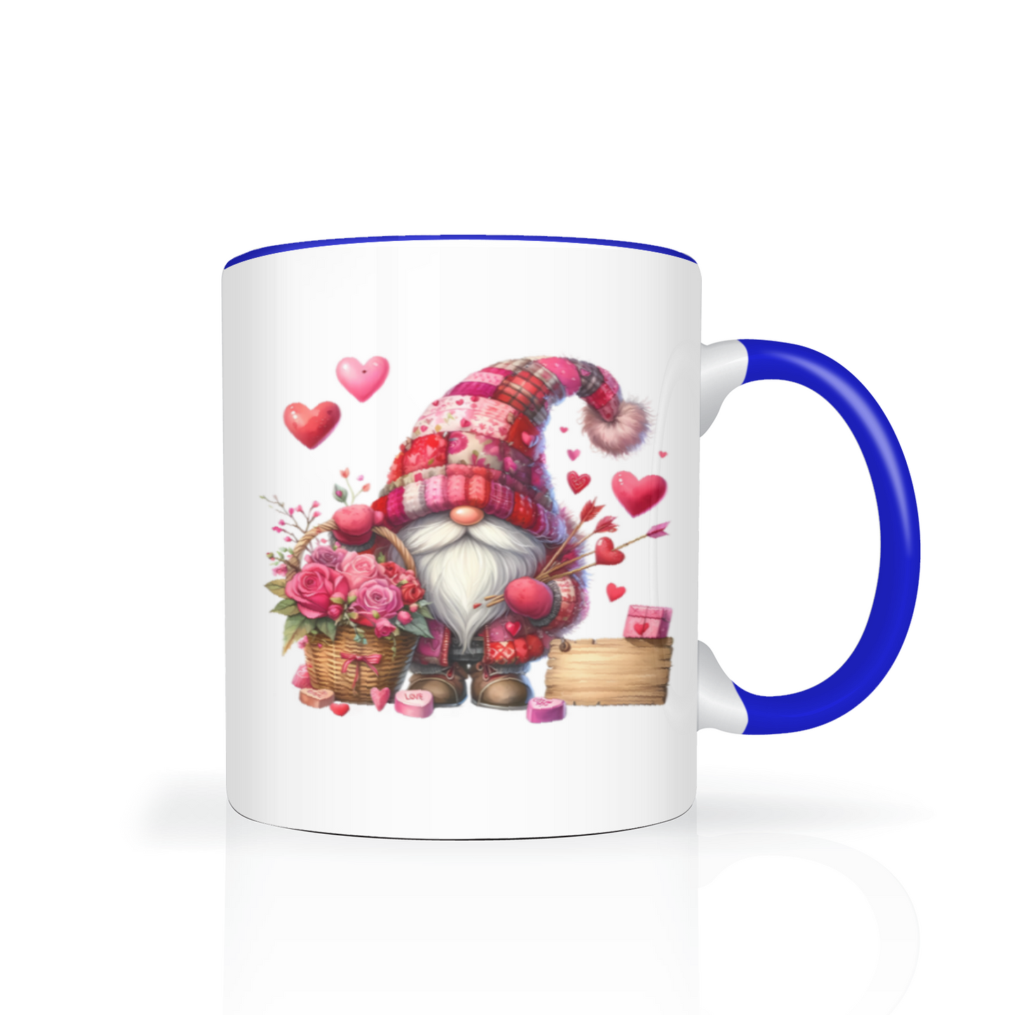 Personalised Valentine's Gonk 11oz Mug