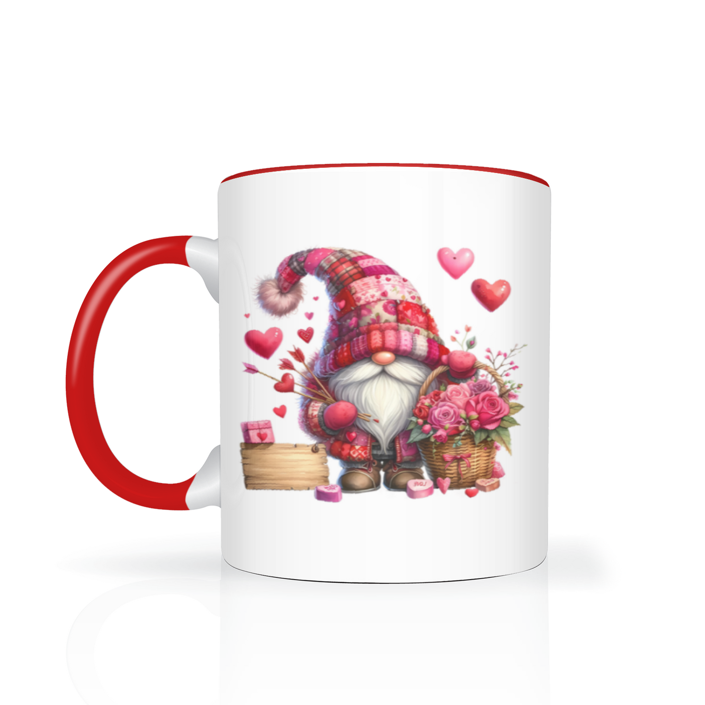 Personalised Valentine's Gonk 11oz Mug