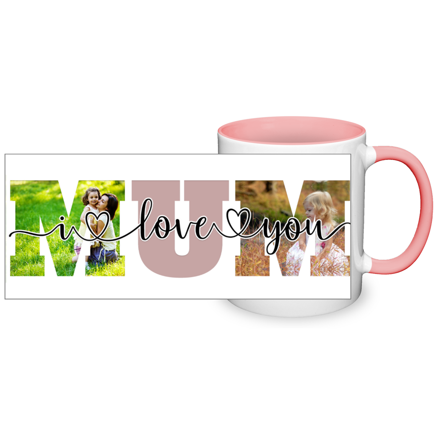 Personalised Mum Photo 11oz Mug
