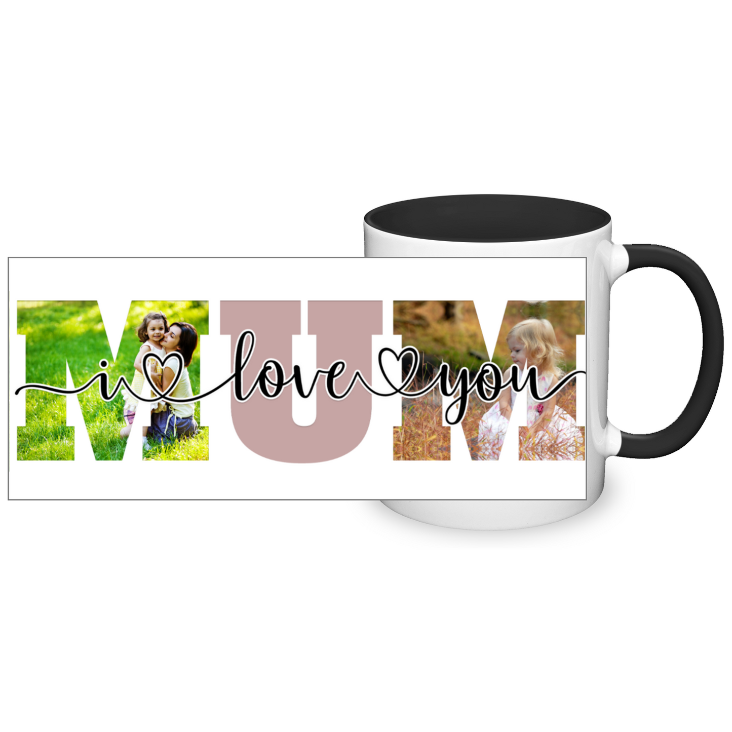 Personalised Mum Photo 11oz Mug