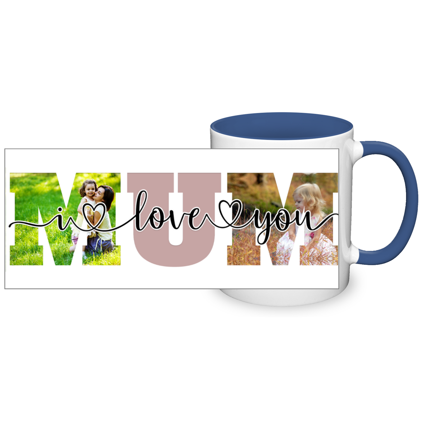 Personalised Mum Photo 11oz Mug