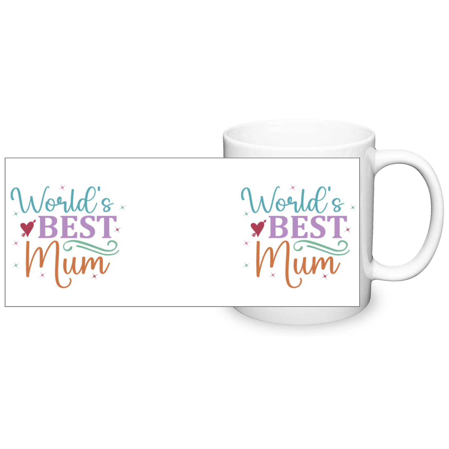 World's Best Mum 11oz Mug