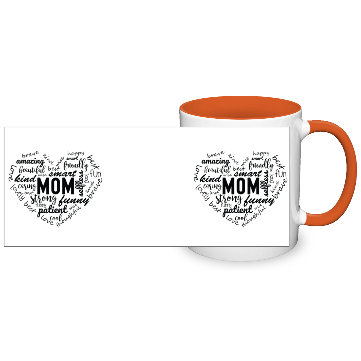 Mum Heart 11oz Mug