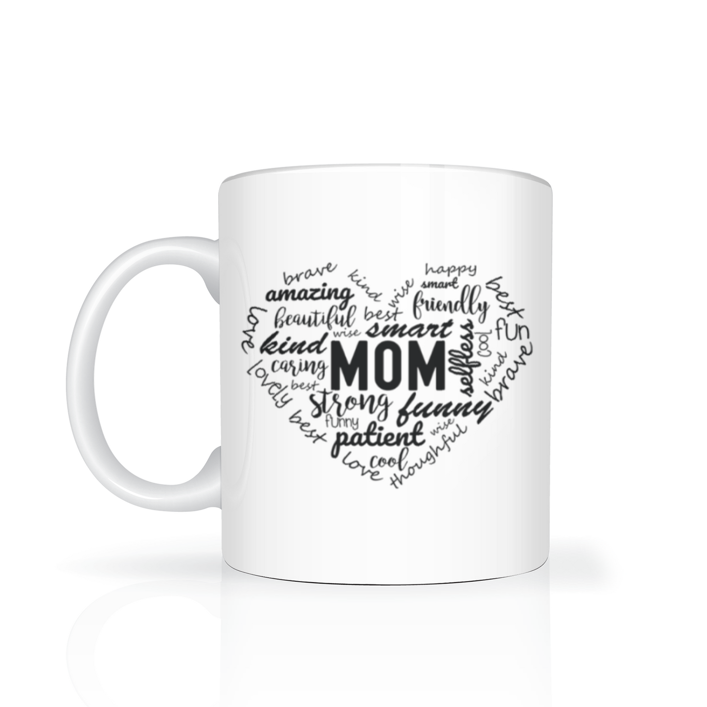 Mum Heart 11oz Mug