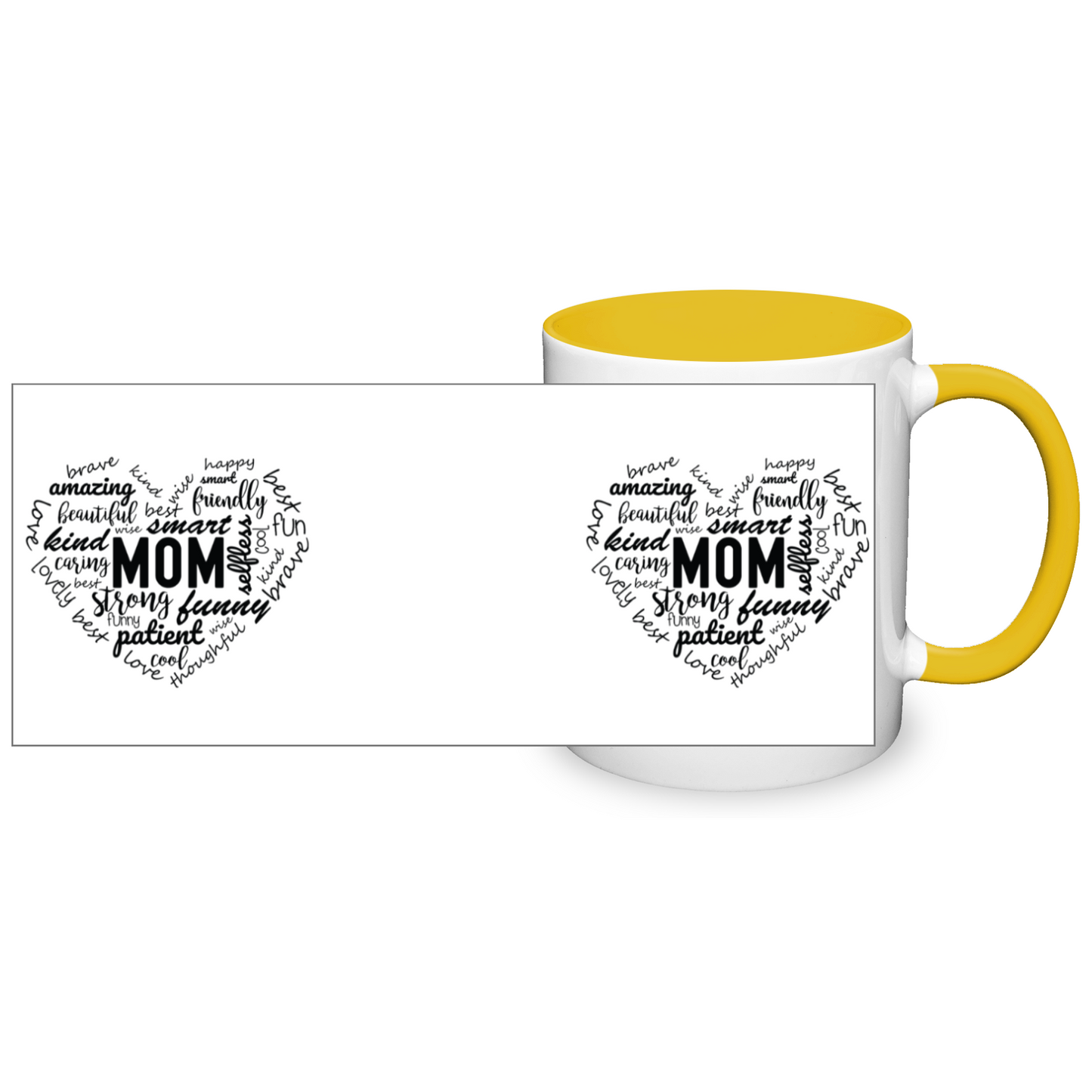 Mum Heart 11oz Mug