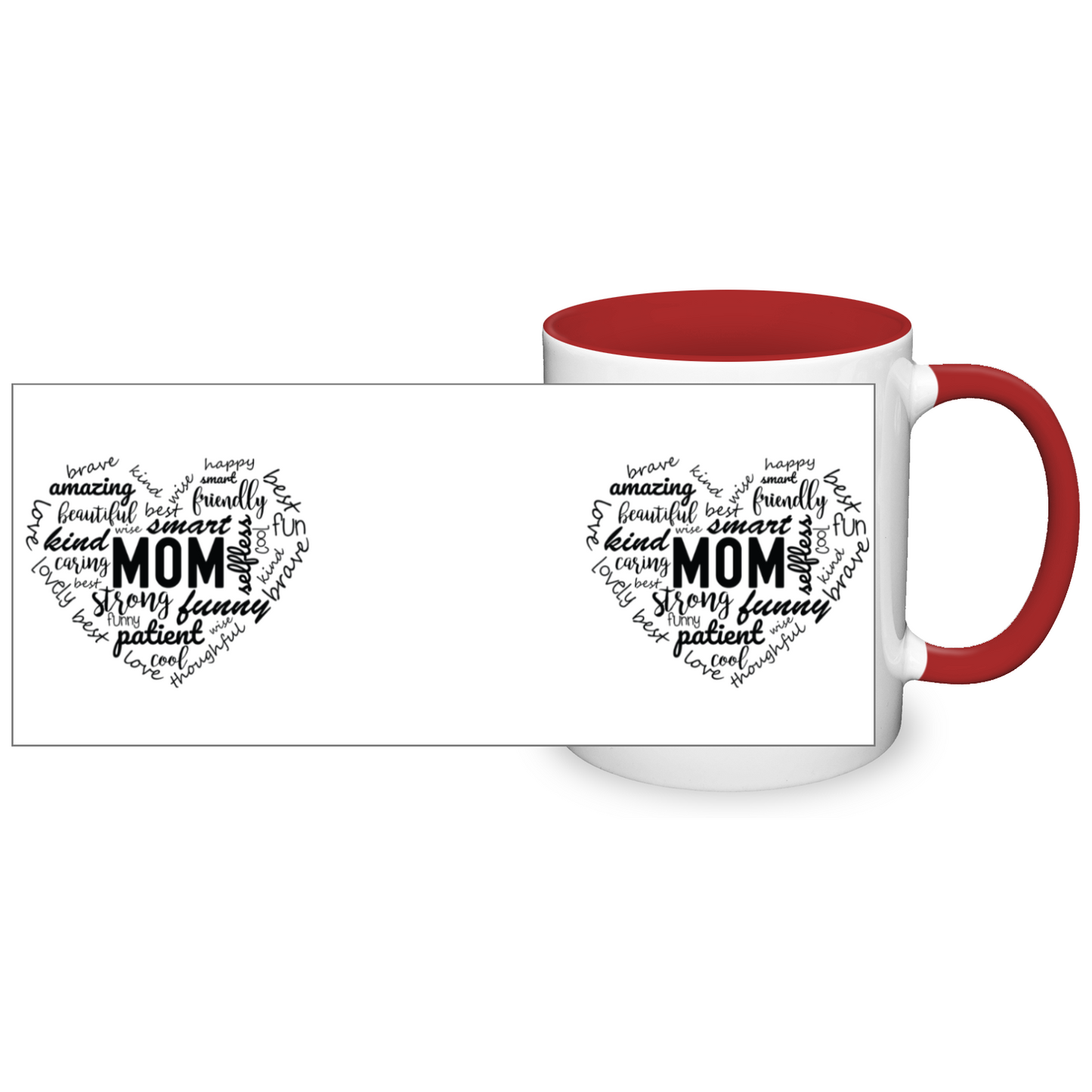 Mum Heart 11oz Mug