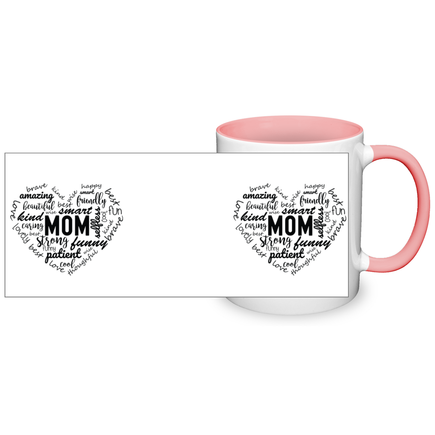 Mum Heart 11oz Mug