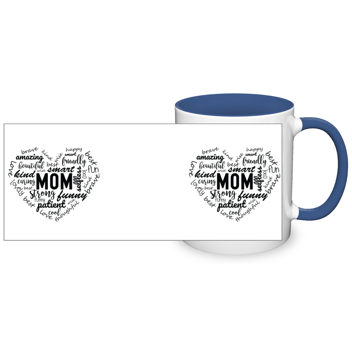 Mum Heart 11oz Mug