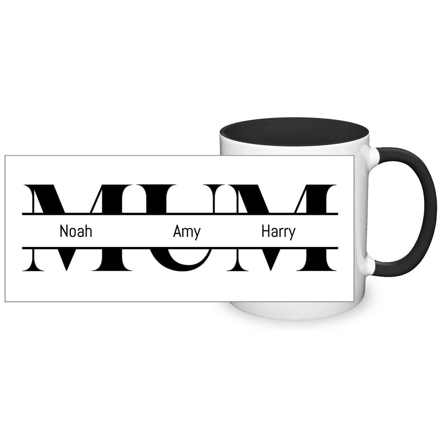 Personalised Name Mum 11oz Mug