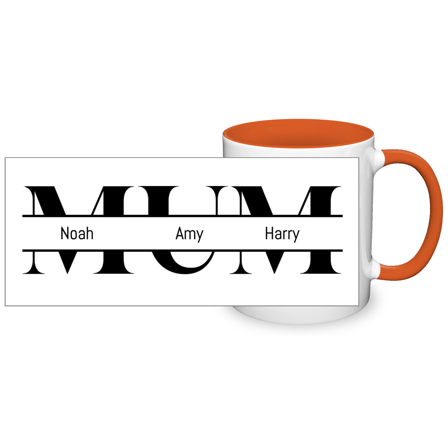 Personalised Name Mum 11oz Mug