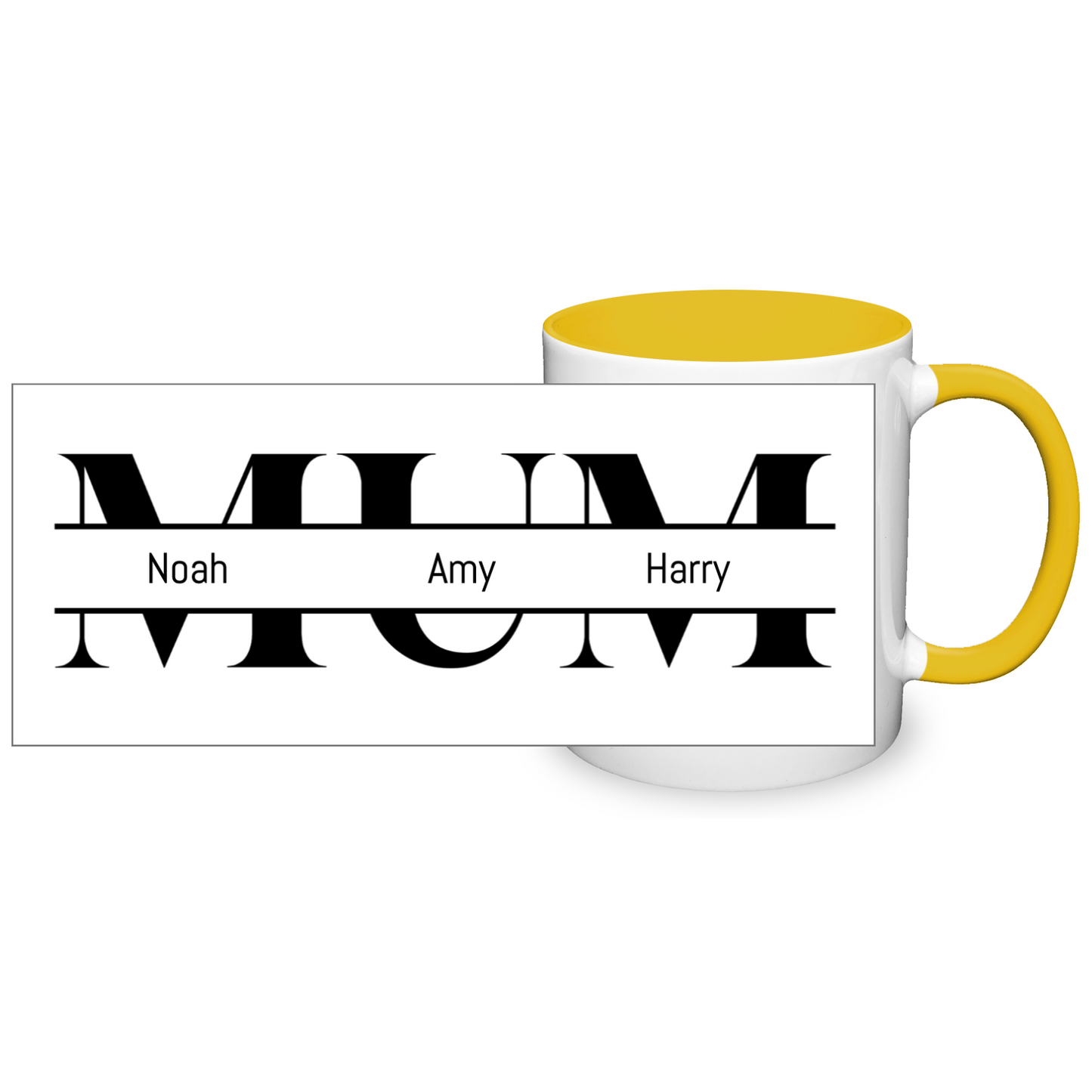 Personalised Name Mum 11oz Mug